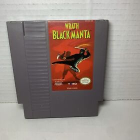 Wrath of the Black Manta (Nintendo NES) Authentic Cart Only - Tested & Working