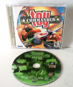 Toy Commander Sega Dreamcast Complete Game Case Disc Action Ranger Toys CIB