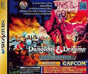 SEGA Saturn SS Dungeons & Dragons Collection Japanese Edition Good GP