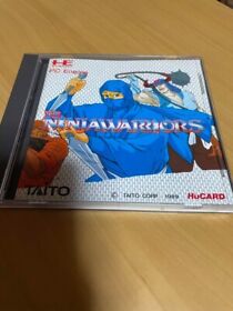 PC Engine Ninja Warriors Japanese Edition Very Good GP