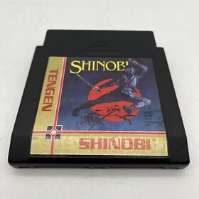 Shinobi (Nintendo Entertainment System, 1989) NES Tengen Tested Works Well