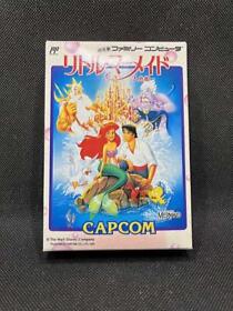 Famicom Software The Little Mermaid CAPCOM Nintendo