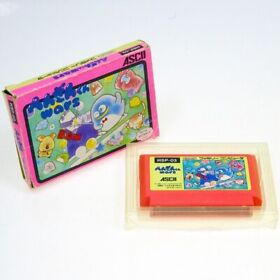 PENGUIN KUN WARS Famicom Nintendo FC Japan Import NES NTSC-J Boxd somewhat used
