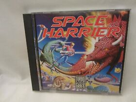 TurboGrafx-16 Space Harrier Complete HU Card with Sleeve Tested Working