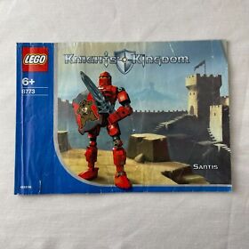 LEGO® Knights Kingdom | Santis (8773) |  Building Instructions (Manual) Only