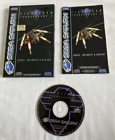 Firestorm Thunderhawk 2 Sega Saturn Game CIB Complete with Case + Manual IDRU
