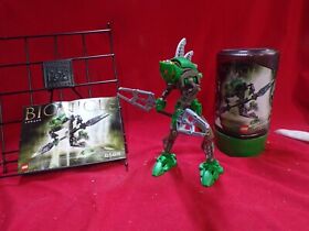 LEGO BIONICLE 8589 RAHKSHI LERAHK COMPLETE WITH MANUAL & CANNISTER