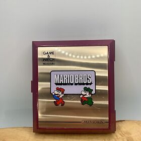 VINTAGE Nintendo Game and & Watch Mario Bros 1983 Tested & Works