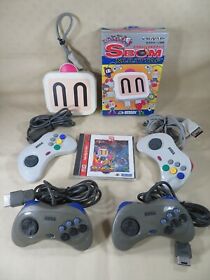 Sega Saturn Japan sbom multitap Bomberman 4 controller SS multi tap JP tested