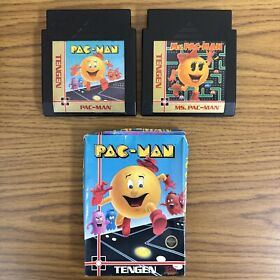 Pac-Man & Ms. Pac Man Tengen (Nintendo Entertainment System, 1990) NES W/ Box