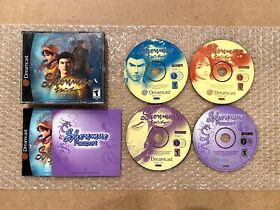 Shenmue (Sega Dreamcast, 2000) - COMPLETE / PASSPORT BOOK AND DISC *TESTED