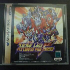 Super Robot Wars F Final Chapter Sega Saturn SS Japanese Retro Game NTSC-J Used