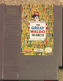The Great Waldo Search for Nintendo NES Authentic Vintage Video Game