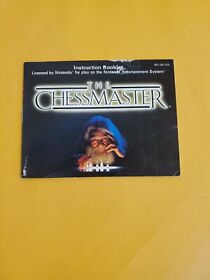 Chessmaster (Nintendo NES, 1989) ¡SOLO MANUAL!