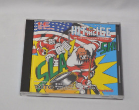 Taito 1991 Hit The Ice NEC PC Engine Hu-Card Japanese Retro Game Used US Seller