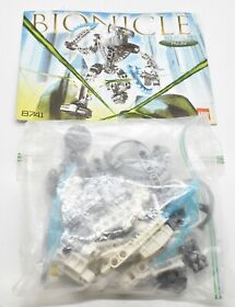 Lego Bionicle Toa Hordika Nuju #8741 100% Complete Loose Set + Instructions 2005