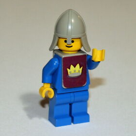Lego Classic Castle Knight Minifigure Purple Sticker Crown RARE Original 375