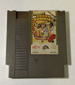 The Incredible Crash Dummies Nintendo NES Rare Authentic