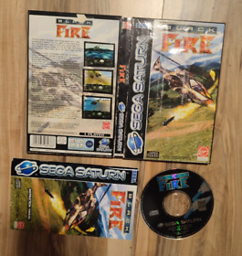Black Fire - Sega Saturn (PAL) Complete in Box CIB