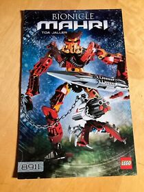 LEGO BIONICLE  MAHRI TOA JALLER.  8911.  Manual only.