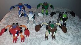 2002 Lego Bionicle BOHROK (8560 - 8565) Complete Set of 6 with Krana