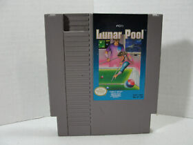 Cartucho NES Videojuego Nintendo "Lunar Pool" Vintage