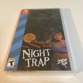 Night Trap (Nintendo Switch) Sega CD Variant Cover - Limited Run Games 008