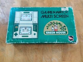 Green House *Future Tronics* Nintendo game & watch 1982 GH-54 boxed