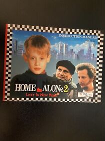 NES Video Game Instruction Manual- Home Alone 2 Lost In New York Preowned