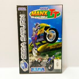 Manx Superbike TT + Manual - Sega Saturn - Tested & Working! Free Postage!