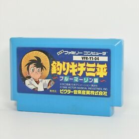 Famicom TSURIKICHI SANPEI Cartridge Only Nintendo fc
