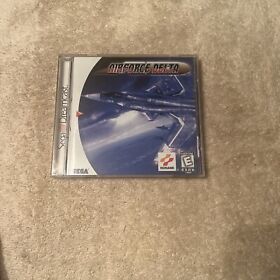 AirForce Delta (Sega Dreamcast DC, 1999) Complete CIB With Manual Free Shipping