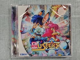 Bang Busters Sega Dreamcast Brand New Factory Sealed Japanese Japan Rare