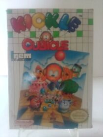 Kickle Cubicle NES Nintendo Game And Box No Manual Nice Condition Tested Works