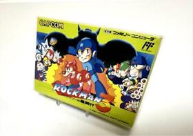 Rockman 3 Famicom Software Box With Instructions