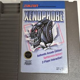 Xenophobe NES Nintendo Entertainment System 1988 Authentic Arcade Edition