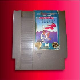 NINTENDO NES Karate Champ (1986) Cartridge Only (ACCEPTABLE) 