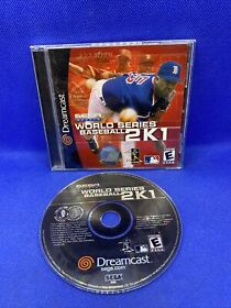 World Series Baseball 2K1 (Sega Dreamcast, 2000) CIB Complete - Tested!