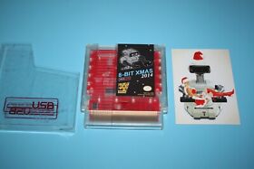 8-Bit Xmas 2014 (Nintendo NES) RetroZone RetroUSB - w/ Sleeve & Card!