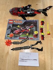 Lego 4793 Alpha Team: Ogel Sub Shark W Instruction Booklet. Missing 3 Pieces