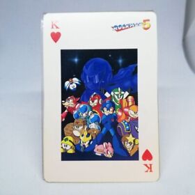 Rock man5 K KING Rockman Megaman 5 Family computer capcom playing cards