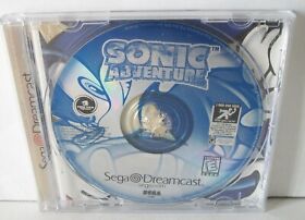 Sonic Adventure Sega Dreamcast First Print Hedgehog Adventures Game Tested 1999