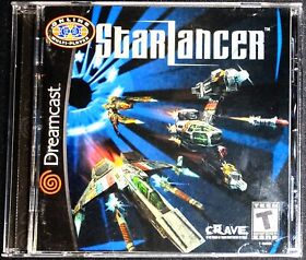 StarLancer Sega Dreamcast DC EX+NM condition COMPLETE