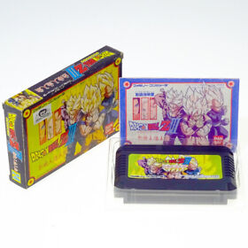 DRAGON BALL Z III 3 Ressen Famicom Nintendo FC Japan Import NTSC-J DBZ Complete