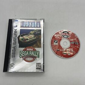 Sega Rally Championship Sega Saturn Game Complete & Tested