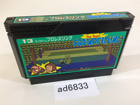ad6833 Tag Team Pro Wrestling NES Famicom Japan