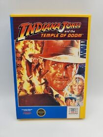 Indiana Jones and the Temple of Doom Nintendo NES New Open Box Free Shipping 