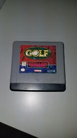 GOLF Virtual Boy by Nintendo Loose Game Cartridge Authentic