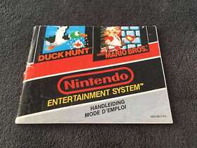 Notice Nintendo NES Super Mario Bros. / Duck Hunt FAH Bon état #5