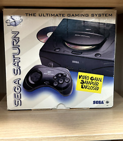 Sega Saturn System Console Complete In Box CIB -  Works great!